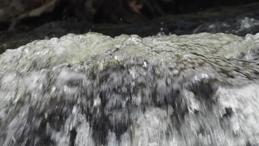 Waterfall in the forest national park with rocks 