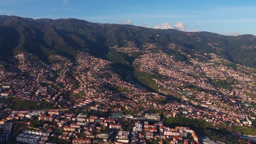 Stunning aerial footage of Madeira