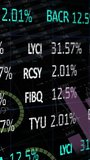 Animation of stock market over data processing. Global business and digital interface concept digitally generated video. - Powered by Shutterstock - Get 15% off with code: PIKWIZARD15