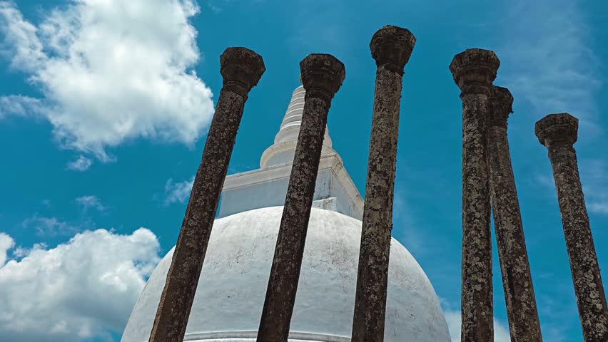 The Thuparamaya is one of the oldest Buddhist temples in Anuradhapura and a sacred landmark of Sri Lanka’s ancient heritage. Believed to be the first stupa built in the country, it dates back to the 3rd century BCE during the reign of King Devanampiya Tissa. This historic temple enshrines a relic of Gautama Buddha, making it a revered pilgrimage site. Surrounded by ancient stone pillars and serene ruins, Thuparamaya attracts devotees and travelers seeking spiritual significance, history, and cultural heritage in Sri Lanka.