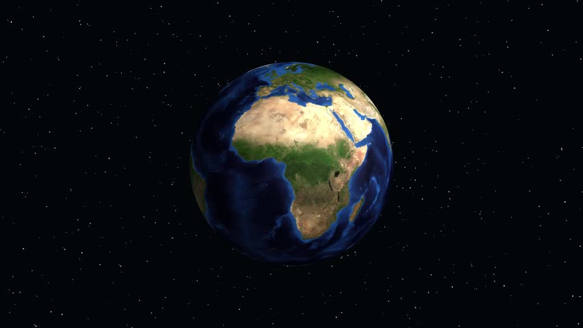 A digital globe rotates and zooms into Las Cruces, New Mexico, displaying regional demographic data
