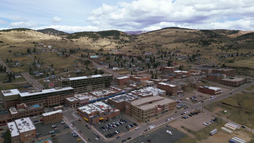 Cripple Creek Colorado casino town in mountains 