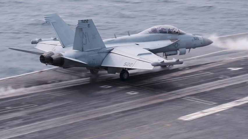 On the aircraft carrier