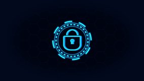 Cybersecurity padlock icon with dynamic digital network. Cybersecurity padlock icon with dynamic digital network tech. Cybersecurity padlock icon with dynamic digital network data. - Powered by Shutterstock - Get 15% off with code: PIKWIZARD15