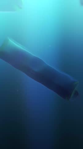 Legionella or Legionaires Disease over Cinematic Blue Background - Vertical