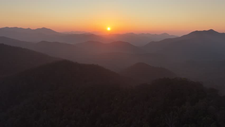 The sky when sunset time and Beautiful landscape sky