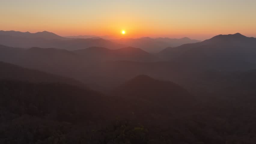 The sky when sunset time and Beautiful landscape sky
