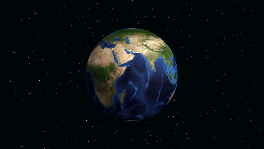 Digital globe rotates and zooms into Eastern Europe, highlighting Timisoara with a red location pin