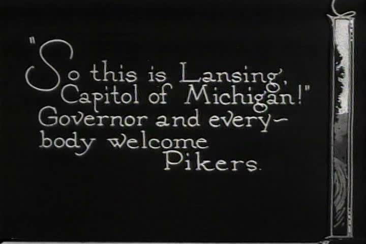 1920s - Lansing, Michigan, 1924.
