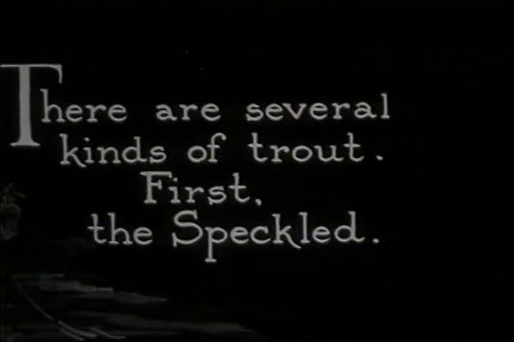 1910s - Fresh water fishing in 1919.