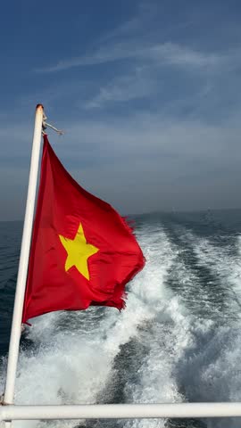 Phu Quoc Asia Vietnam Port Flag Sea