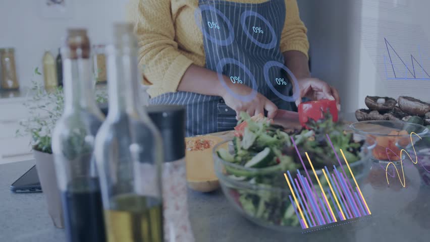 Home cook grabbing chef