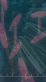 Animation of data processing and dna strand over dna strand. Global business and digital interface concept digitally generated video. - Powered by Shutterstock - Get 15% off with code: PIKWIZARD15