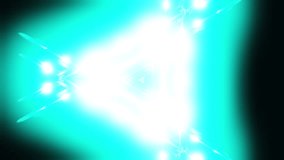 Cyan hexagonal tunnel bursts with red core and electric shards - Powered by Shutterstock - Get 15% off with code: PIKWIZARD15