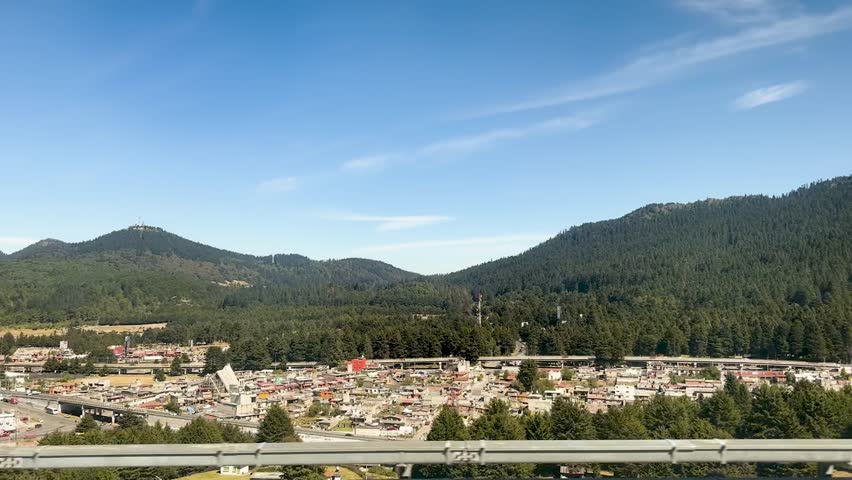 Shot of forest of la marquesa near mexico city