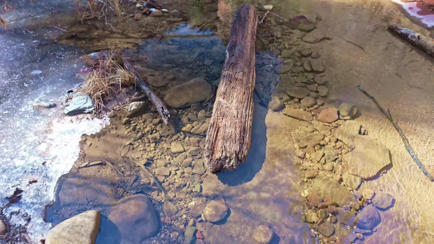 Scenic West Fork Trail follows Oak Creek through red rock canyon landscape near Sedona Arizona