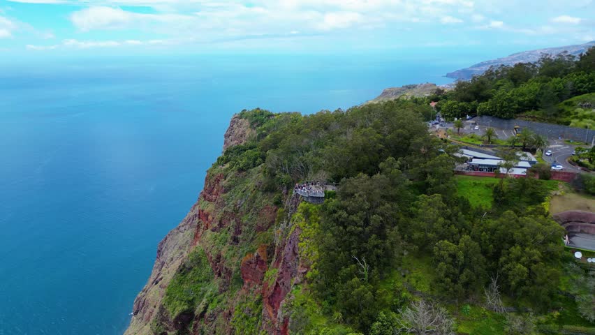 Breathtaking aerial view of Cabo Girao