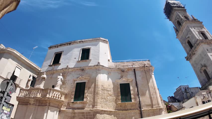 Amazing view of The Old town of Lecce, Apulia Region, Italy