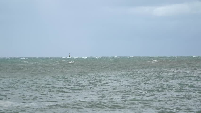 Strong waves in the ocean