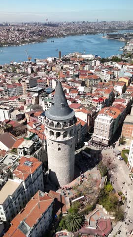 Galata Tower Historic Landmark in Istanbul