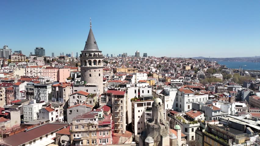 Galata Tower Historic Landmark in Istanbul