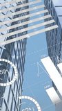 Animation of data processing over cityscape. Global business and digital interface concept digitally generated video. - Powered by Shutterstock - Get 15% off with code: PIKWIZARD15