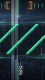 Animation of data processing and green scanner scanning against computer server room. Computer interface and business data storage technology concept - Powered by Shutterstock - Get 15% off with code: PIKWIZARD15