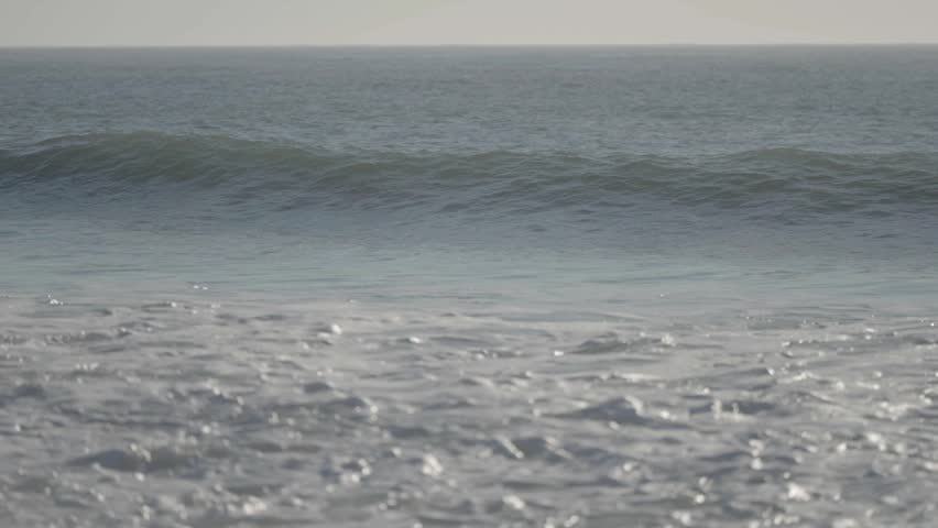 Large wave crashing from front view, San Francisco
