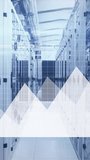 Animation of data processing over computer servers. Global networks, computing, digital interface and data processing concept digitally generated video. - Powered by Shutterstock - Get 15% off with code: PIKWIZARD15