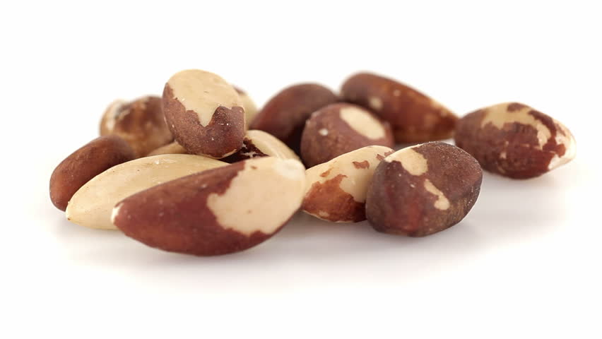 Brazilian nuts close up