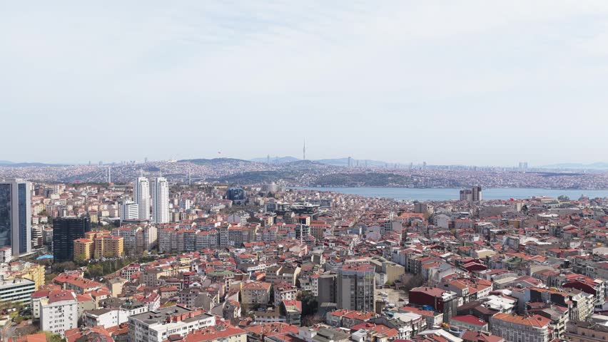 Aerial survey of Istanbul