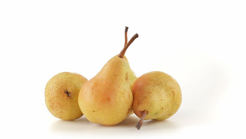 Pears many top view