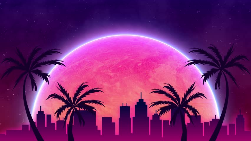 Vector Motion Background Graphic Retro Style