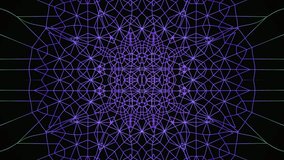 Abstract neon network patterns swirl in synchronized symmetry forming a hypnotic digital mandala - Powered by Shutterstock - Get 15% off with code: PIKWIZARD15