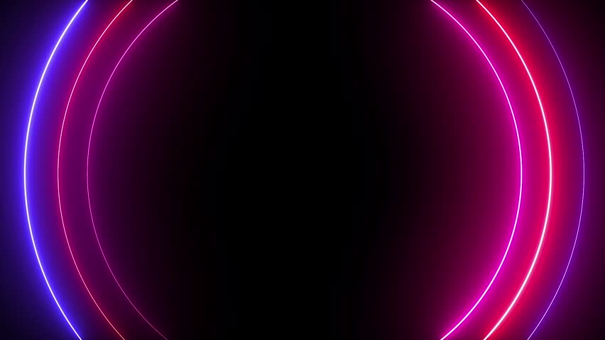 Animated Background Video Saber Lighting Frame