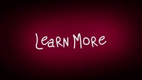 Vertical video: Starting white Learn More text centering on maroon, moving icons and chats focusing. Calltoaction, avatars, bubbles, orbit, glow, gradient, branding - Powered by Shutterstock - Get 15% off with code: PIKWIZARD15