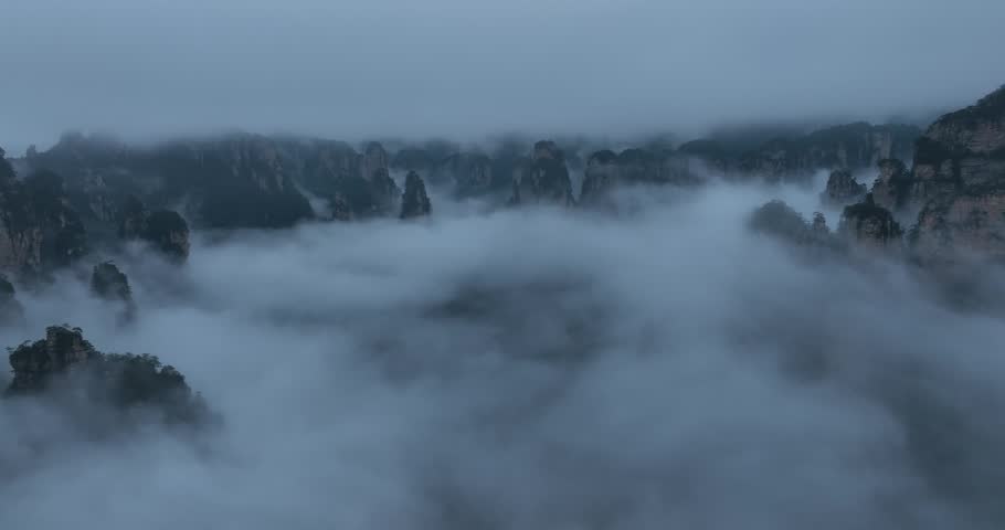 Beautiful landscape in Zhangjiajie National Forest Park, China