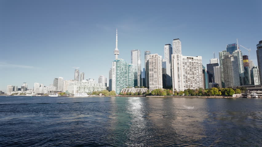 Toronto city skyline, Ontario, Canada