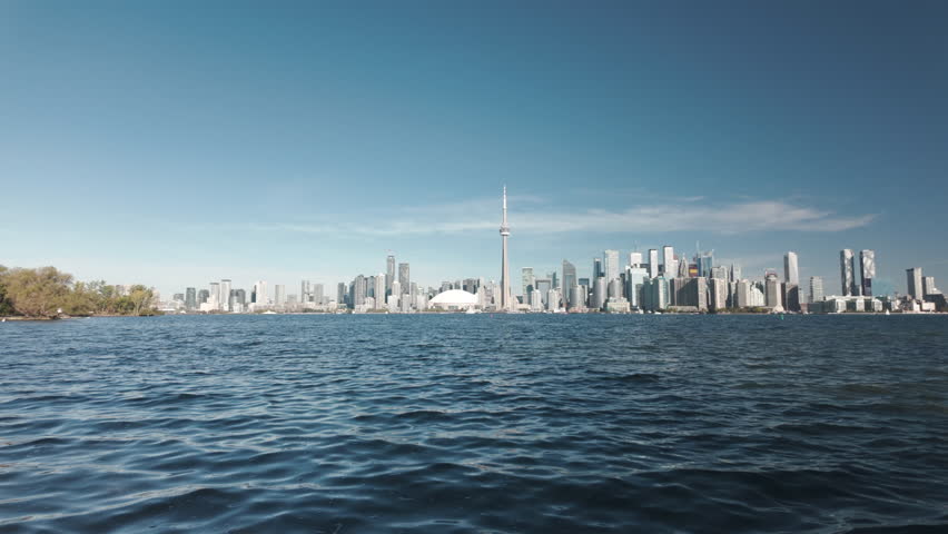 Toronto city skyline, Ontario, Canada