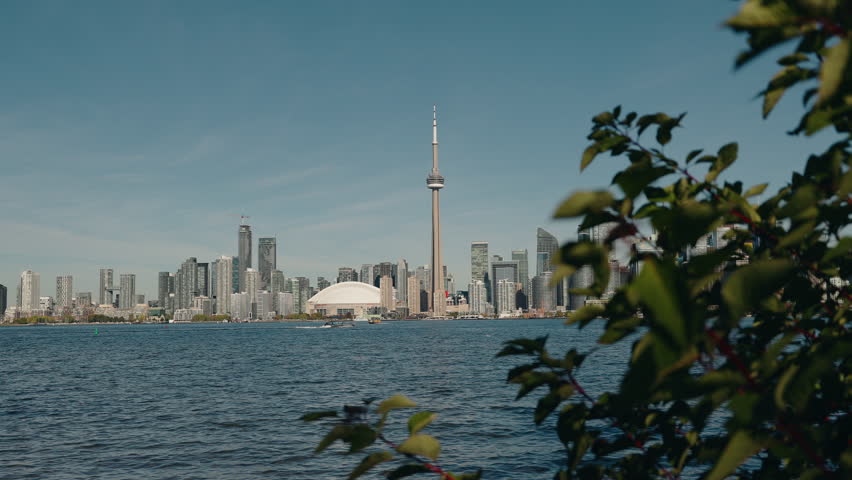 Toronto city skyline, Ontario, Canada