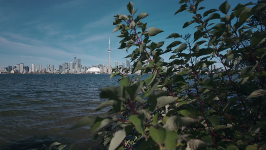 Toronto city skyline, Ontario, Canada