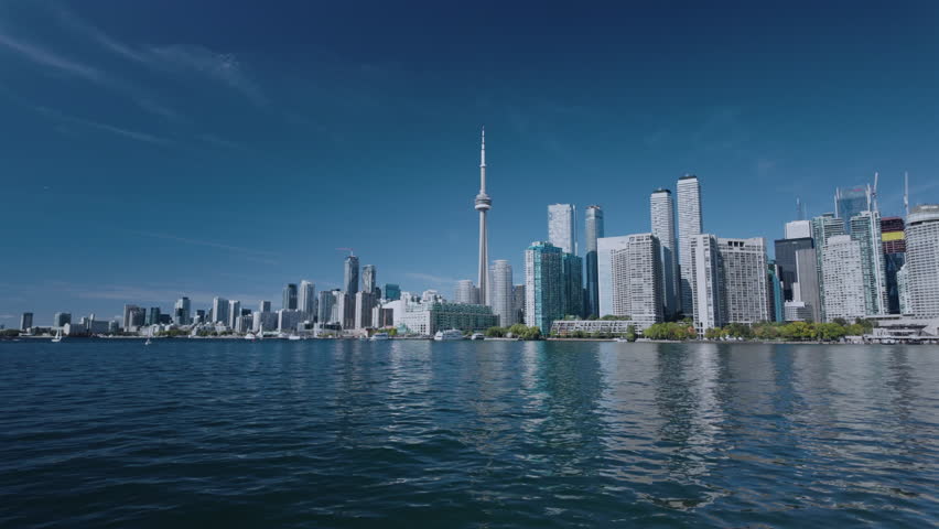 Toronto city skyline, Ontario, Canada