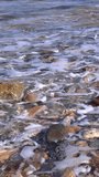 Bright Pebbles In Shallow Water. Colorful Rocks Beneath Transparent Tranquil Ocean Surface. Bright And Colorful Pebbles Resting Beneath Peaceful Shallow Waters Near Coast - Powered by Shutterstock - Get 15% off with code: PIKWIZARD15