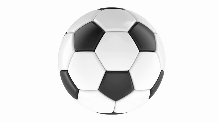 Palu, Indonesia- 24 April 2026: Traditional black and white soccer ball isolated on a clean white background.