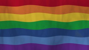 Rainbow flag background, lgbtq pride, motion, celebration, colorful. - Powered by Shutterstock - Get 15% off with code: PIKWIZARD15