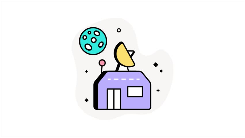 Space Base  Animation MP4 file

