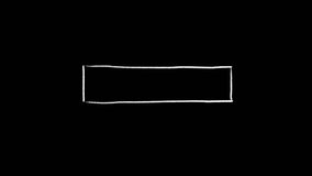 Doodle chalk animation loading bar with transparent background - Powered by Shutterstock - Get 15% off with code: PIKWIZARD15