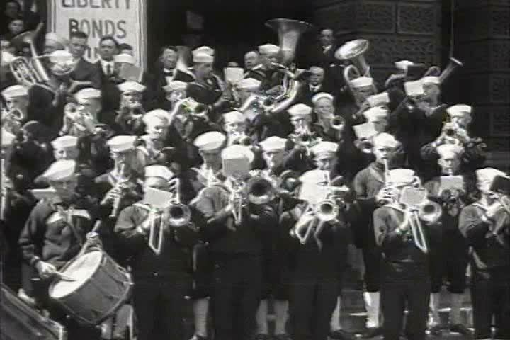 1910s - Detroit is awarded the Liberty Loan Flag.