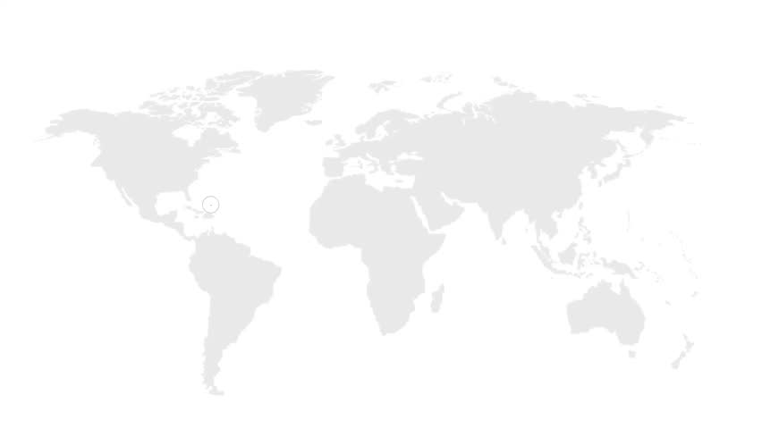Turks location shown on a clean world map animation with clear geographic context. Ideal for presentations, travel visuals, and informational use.