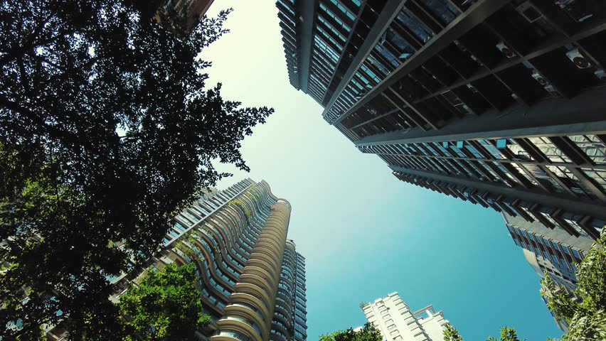 Chongqing city urban architecture and cityscape in China